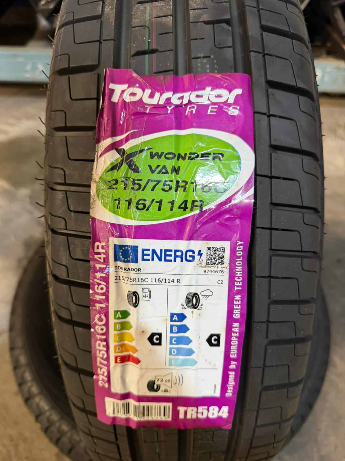 215/75 R16C TOURADOR X WONDER VAN 116114R DOT23