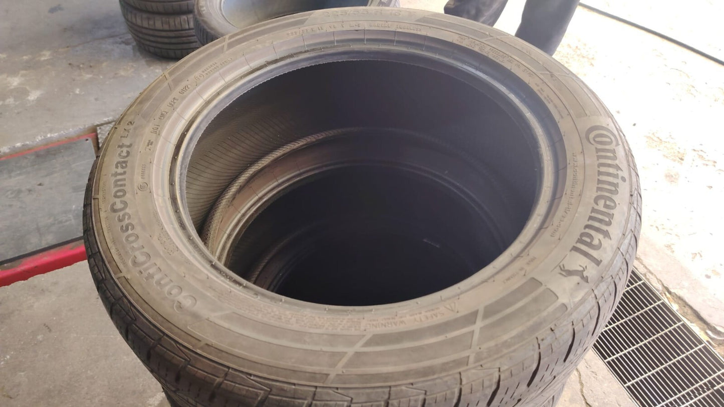 225/55 R18 Continental ContiCrossContact LX2 – 4 Stagioni DOT 2022 – Set completo