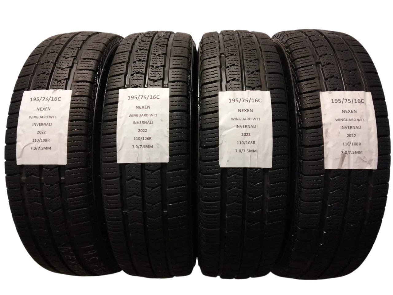 195/75 R16C Nexen Winguard WT1 – Invernali DOT 2022 – Battistrada 80%