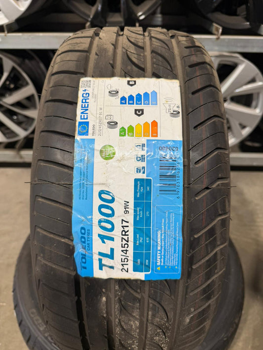 215/45R17 TOLEDO TL1000 M+S 91WXL