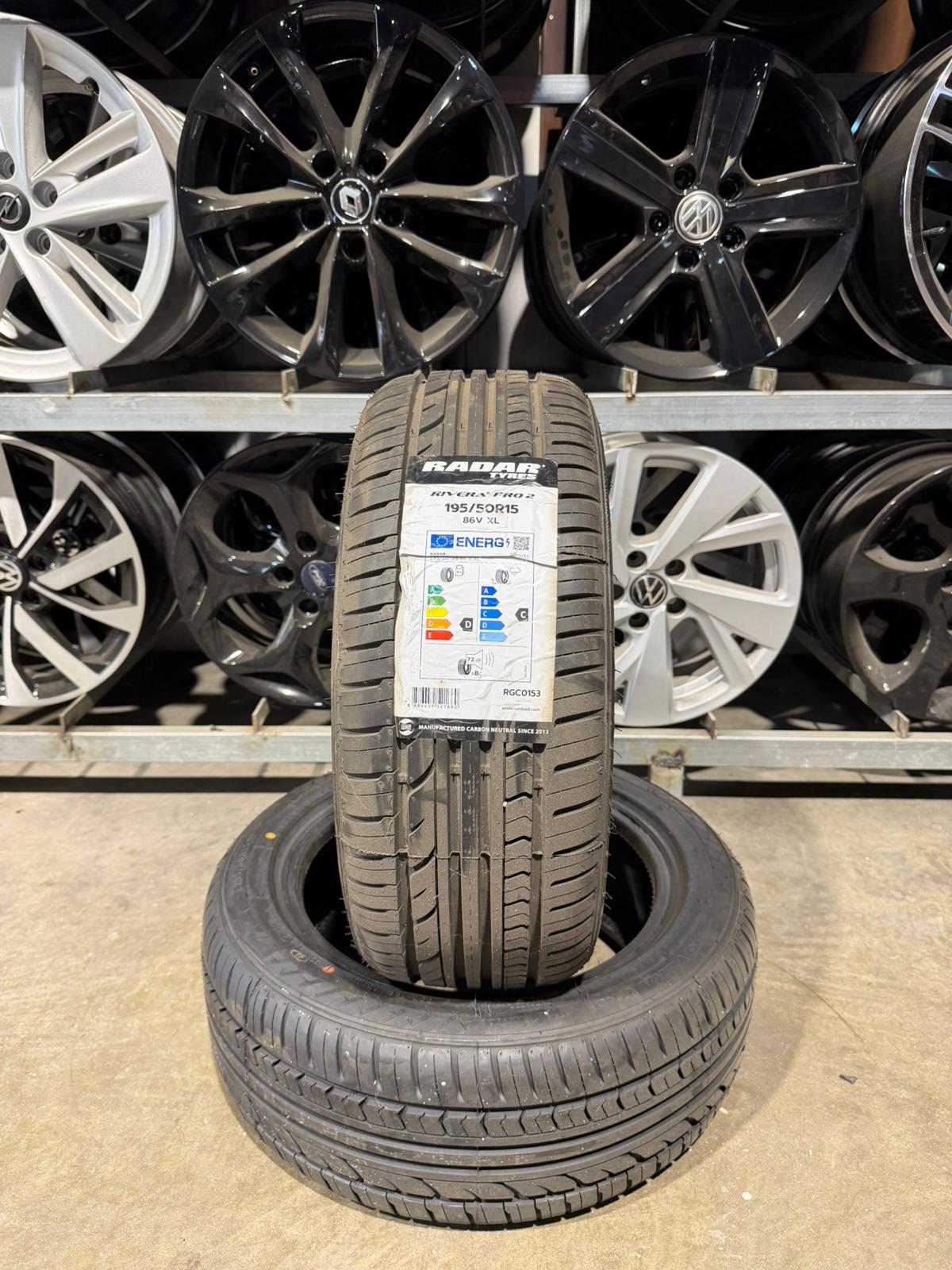 195/50R15 RADAR RIVERA PRO2 86VXL