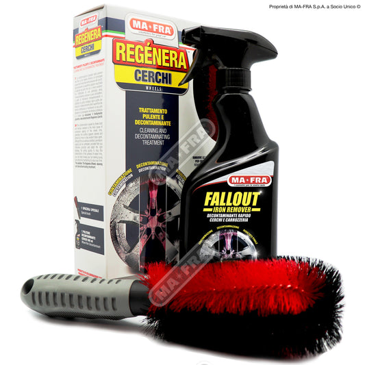 MAFRA H0956 KIT rigenera cerchi spray con spazzolone 500ml