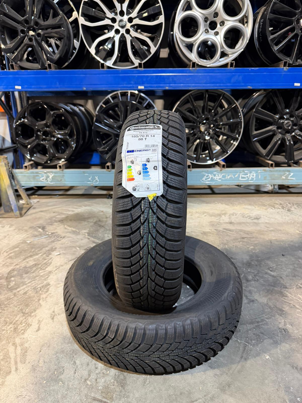185/70 R14 88T Continental WinterContact TS870 DOT22