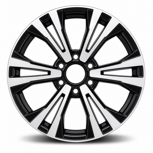 set 4 cerchi in lega originali Nissan Qashqai  raggio 18 incluse valvole tpms