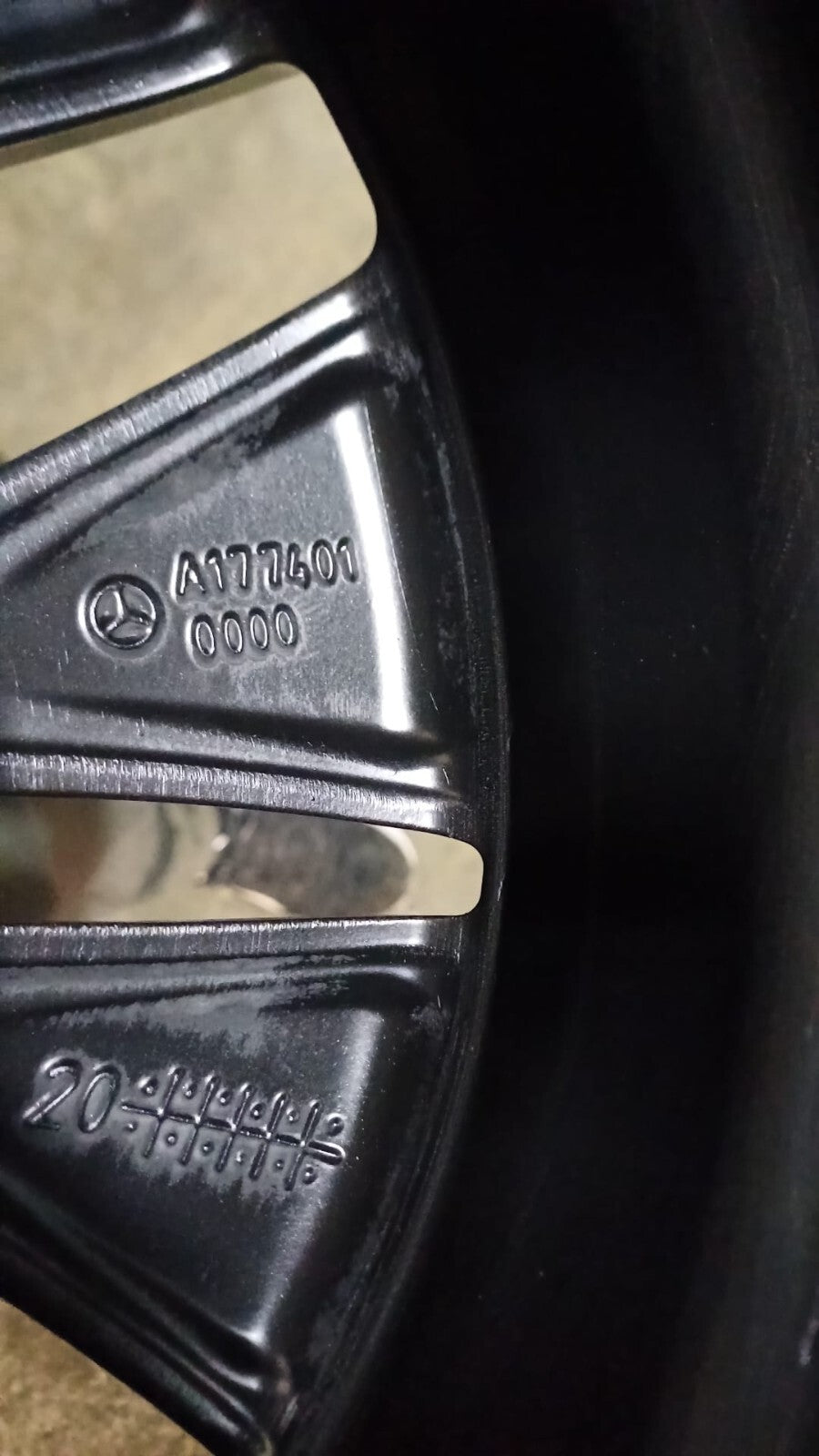 4 CERCHI ORIGINALI MERCEDES CLASSE A-177 RAGGIO 16