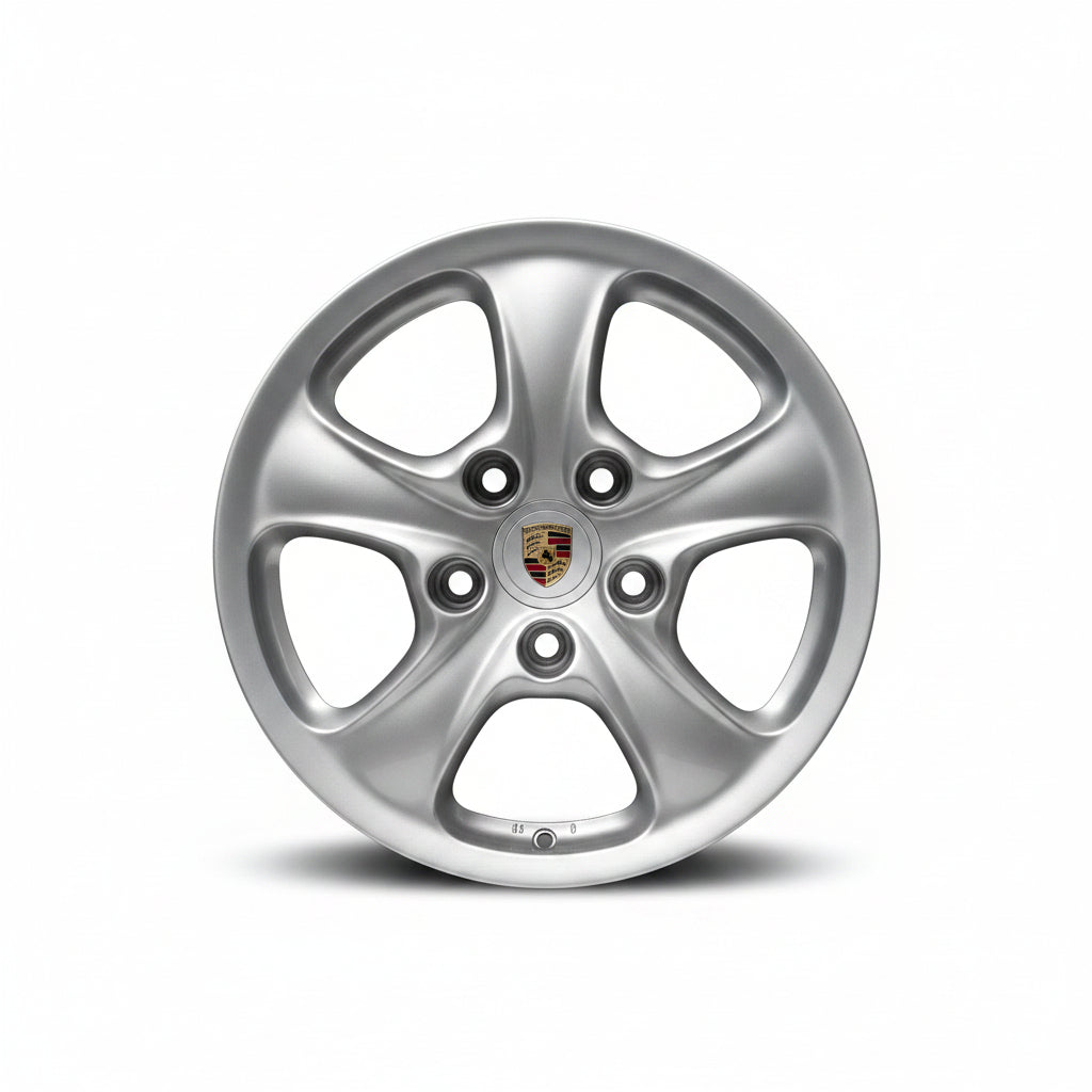 4 Cerchi in lega Porsche originali 911 996 9x17" 7 x17" (Carrera 4)