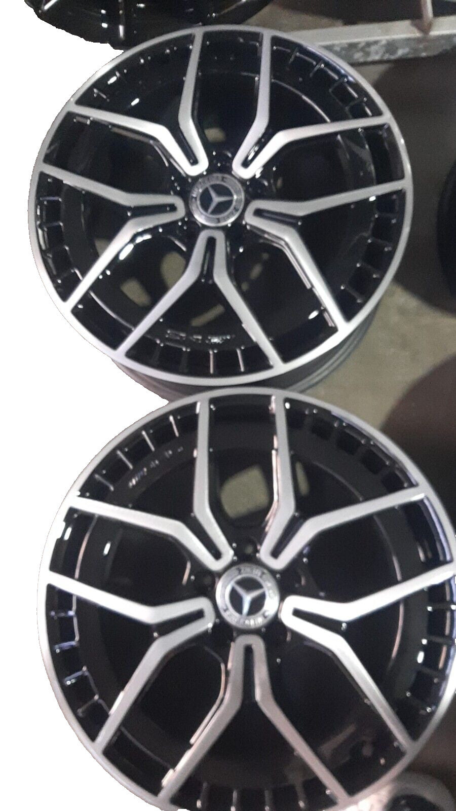 4 CERCHI IN LEGA ORIGINALI  MERCEDES-AMG X GLA EQA-EQB RAGGIO 19