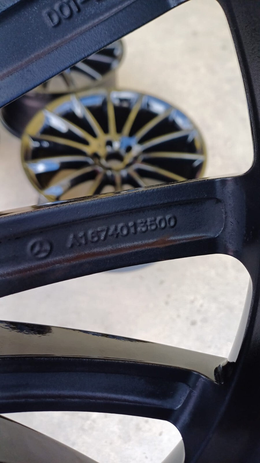 4 CERCHI ORIGINALI MERCEDES AMG GLE A166 COUPE'RAGGIO 21 DOPPIO CANALE