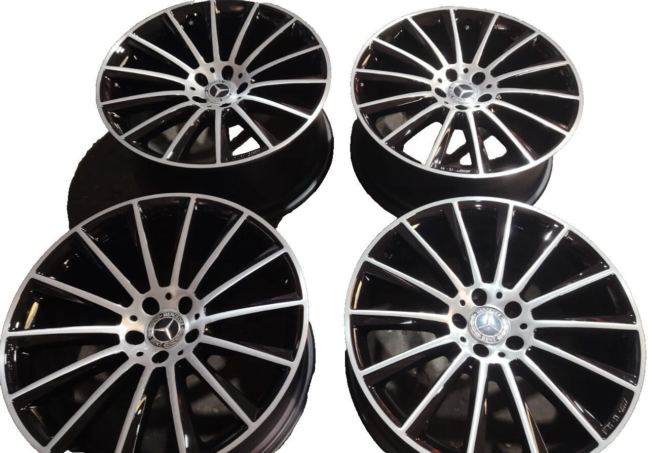 4 CERCHI ORIGINALI MERCEDES AMG GLE A166 COUPE'RAGGIO 21 DOPPIO CANALE