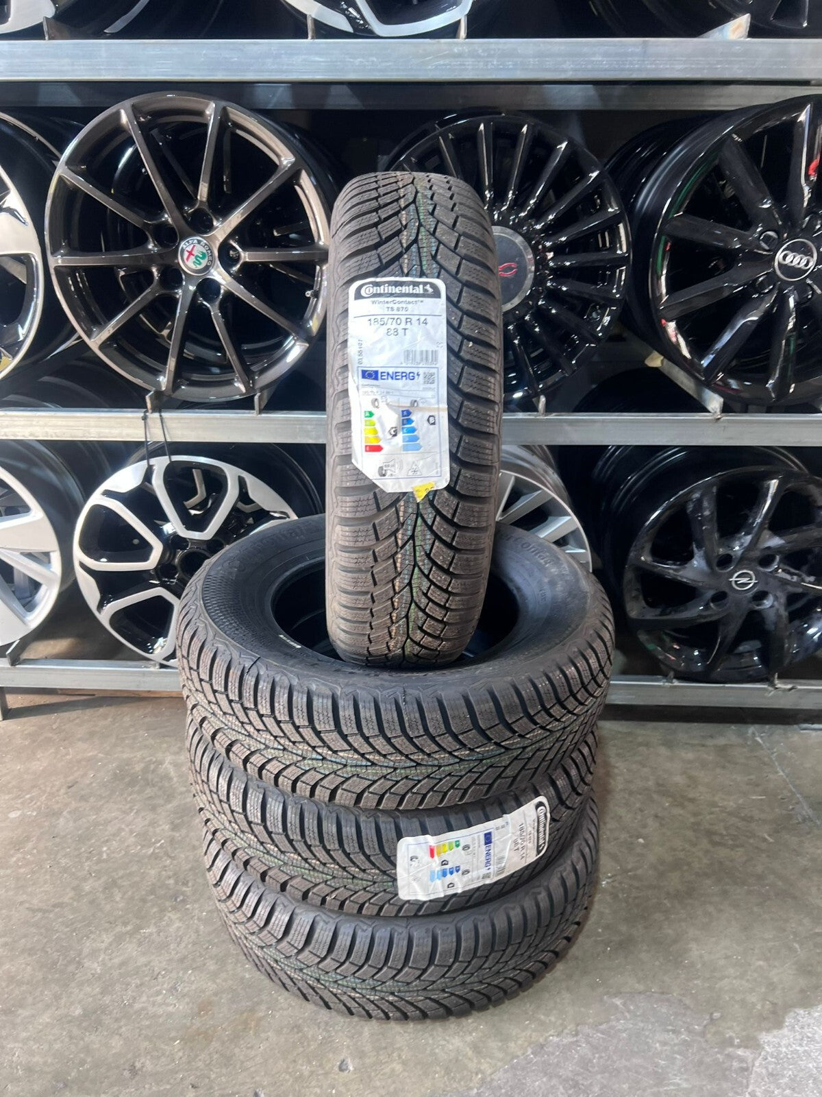 185/70 R14 Continental WinterContact TS870 – Invernali – Set completo