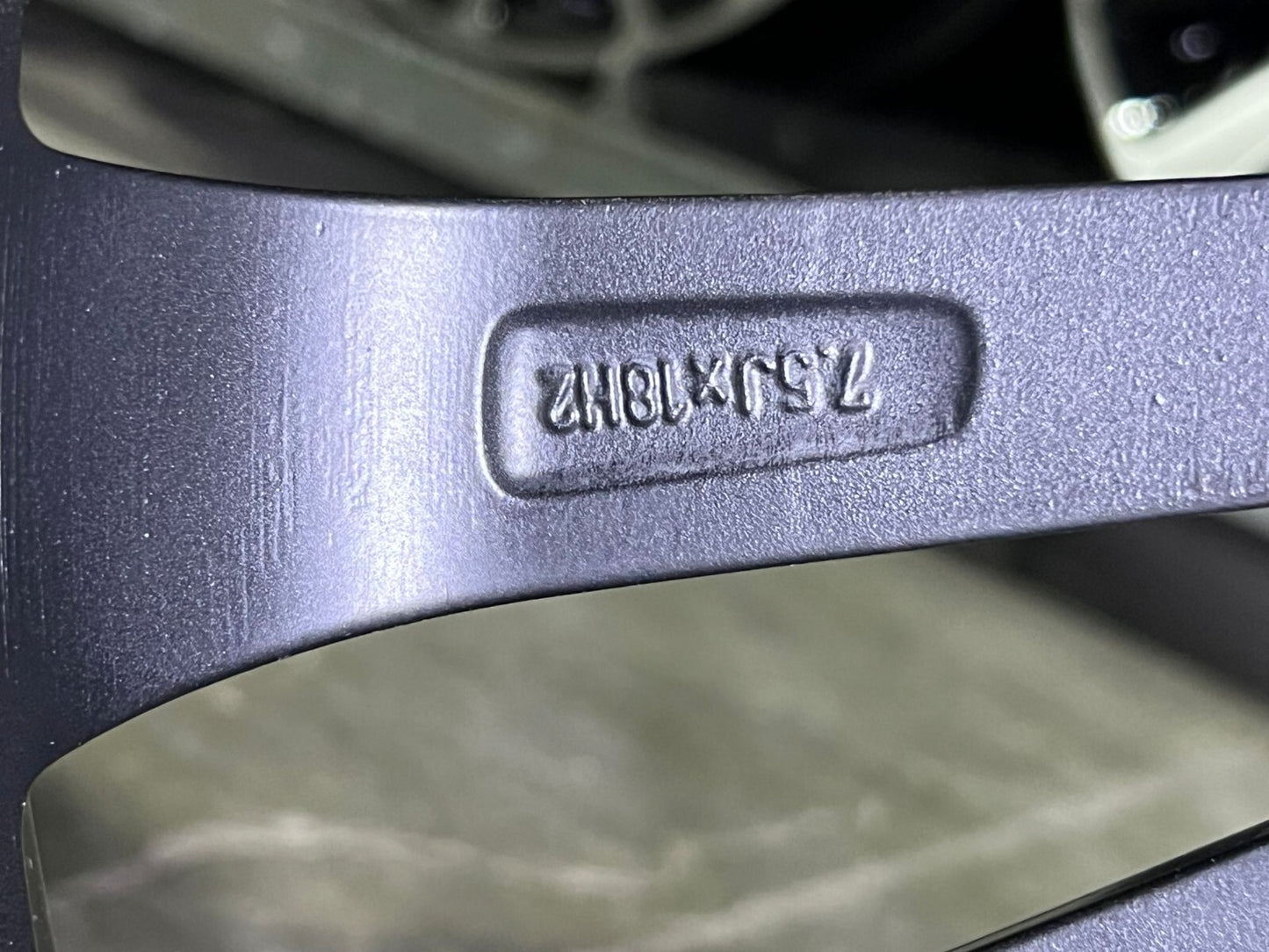 4 CERCHI NERI ALFA ROMEO ORIGINALI GIULIETTA RAGGIO 18