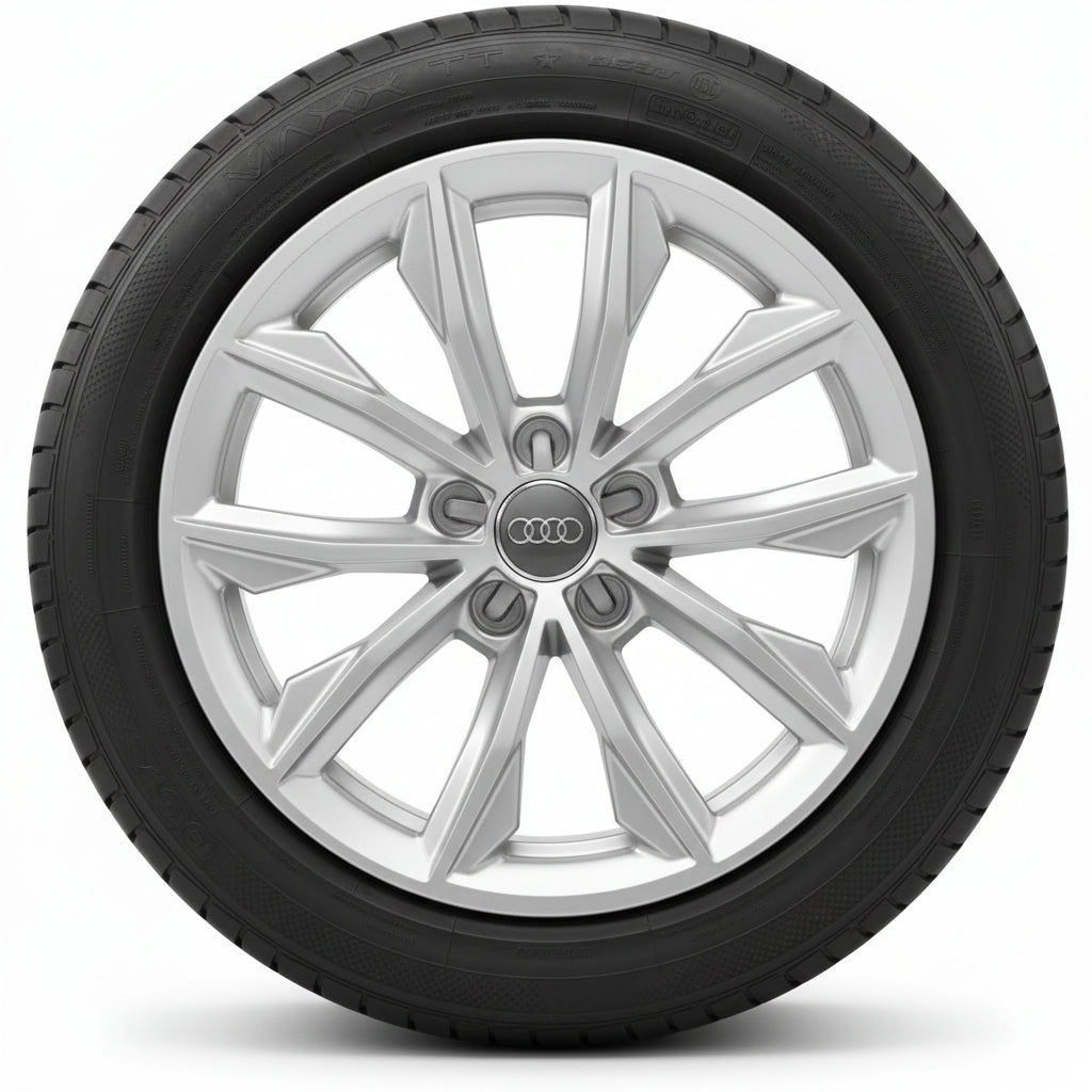 4 CERCHI AUDI A3-A4-A5-A6-Q5 ORIGINALI RAGGIO 17 COMPLETI