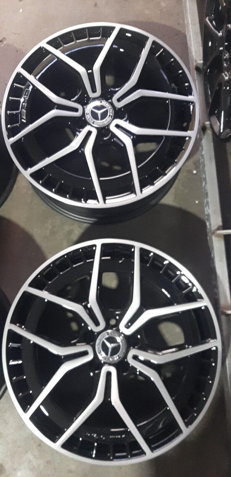 4 CERCHI IN LEGA ORIGINALI  MERCEDES-AMG X GLA EQA-EQB RAGGIO 19
