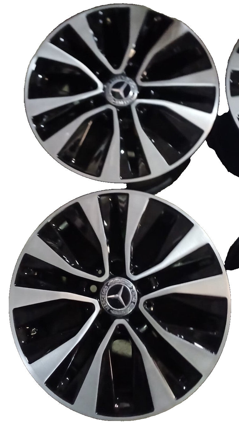 4 CERCHI ORIGINALI MERCEDES CLASSE A-177 RAGGIO 16