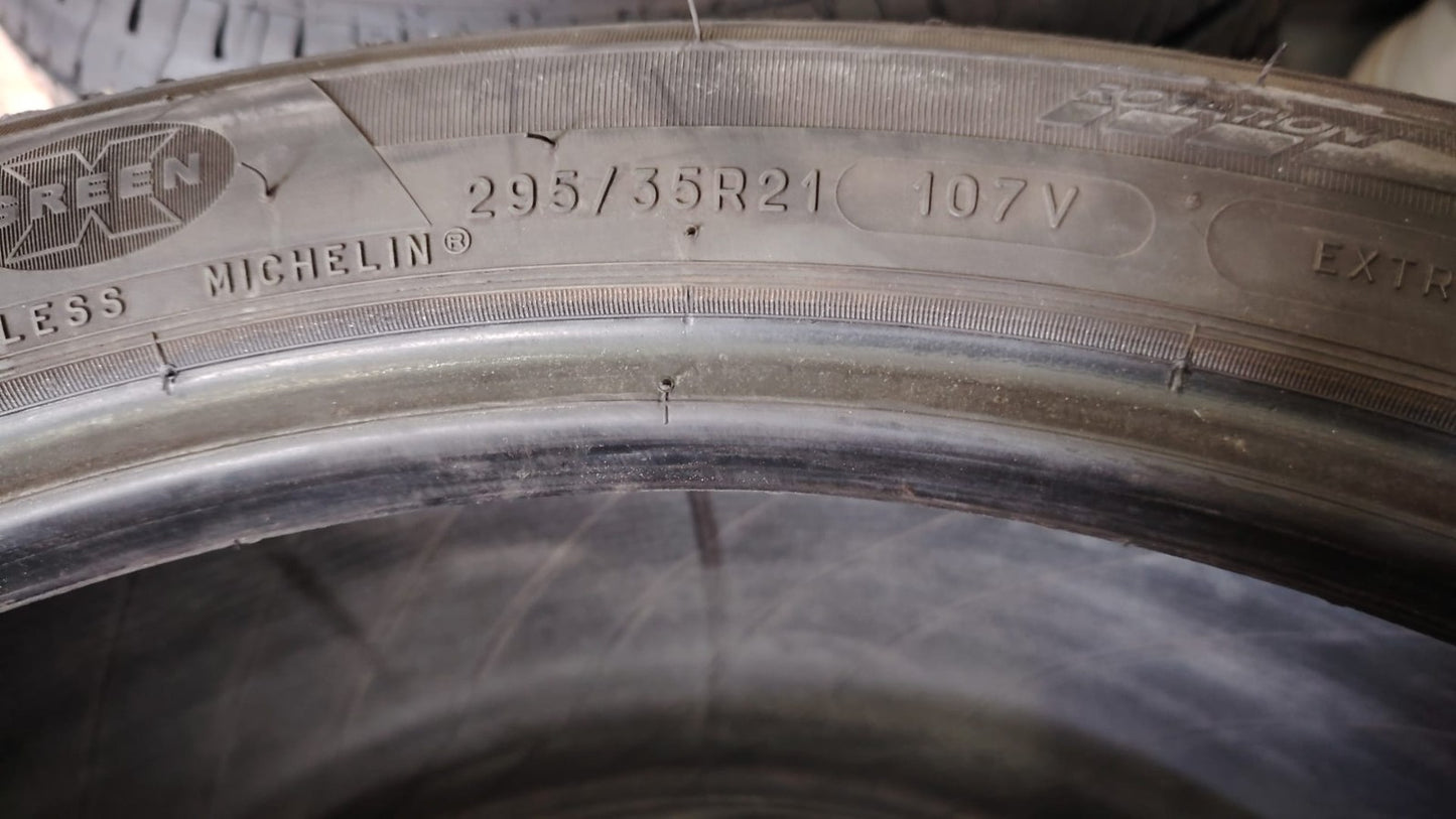 295/35 R21 Michelin Latitude Alpin – Invernali DOT 2018 – Battistrada 80%