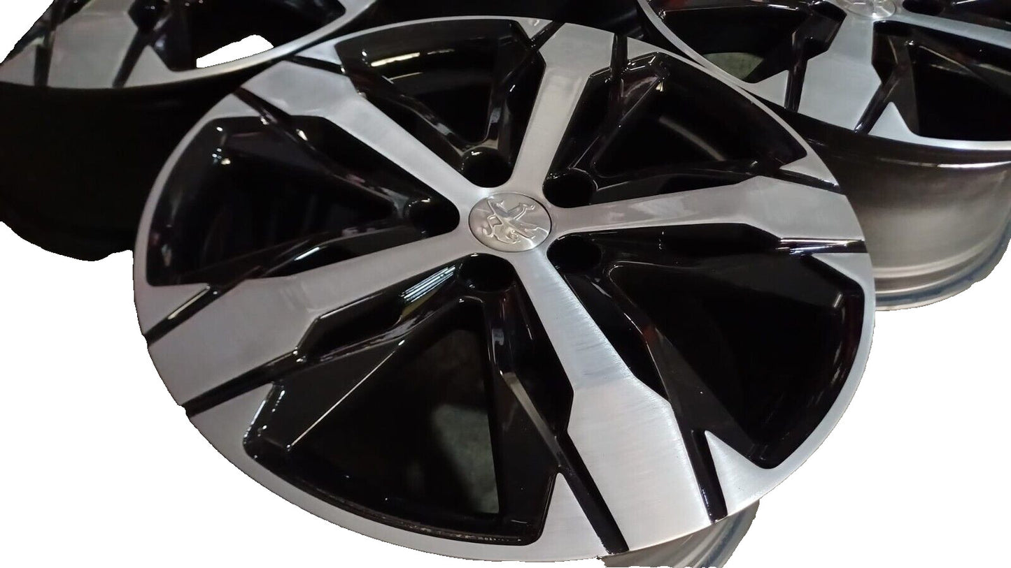 4 CERCHI IN LEGA ORIGINALI PEUGEOT 3008 RAGGIO 18