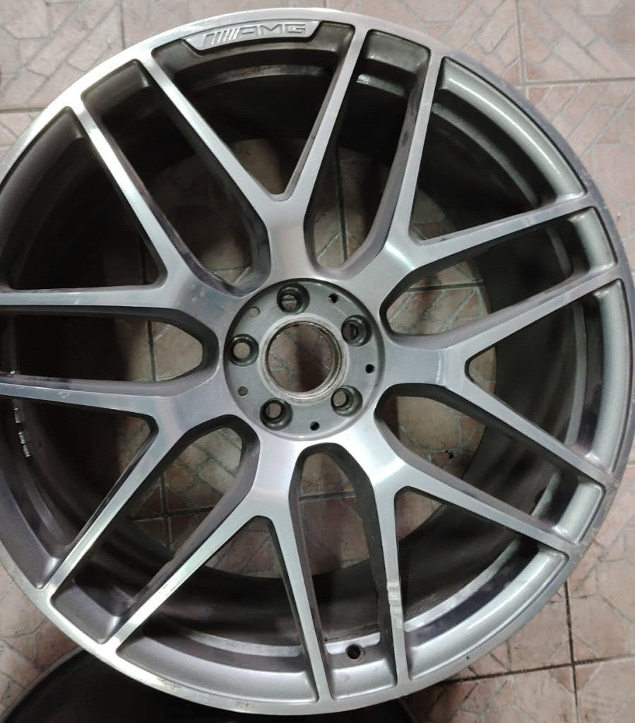 cerchio mercedes singolo gle 63-53 c167-v167 originale am graggio 22