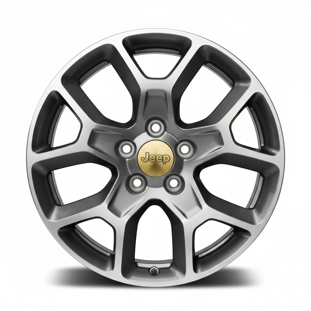 4 CERCHI IN LEGA JEEP RENEGADE DA 17