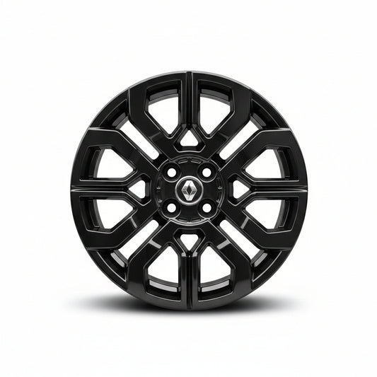 4 CERCHI LEGA RENAULT TWINGO NERO  RAGGIO 17 ORIGINALI DOPPIA MISURA