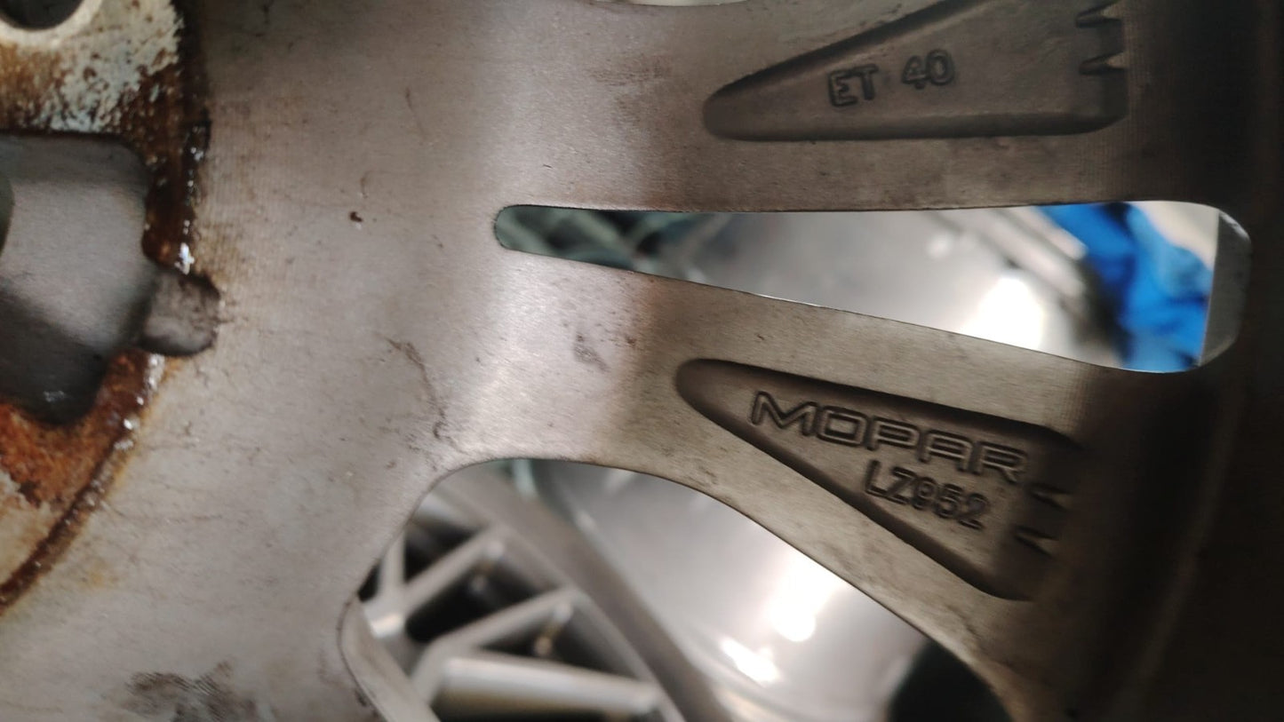 4 CERCHI IN LEGA USATI ORIGINALI MOPAR FIAT 500X RAGGIO 17
