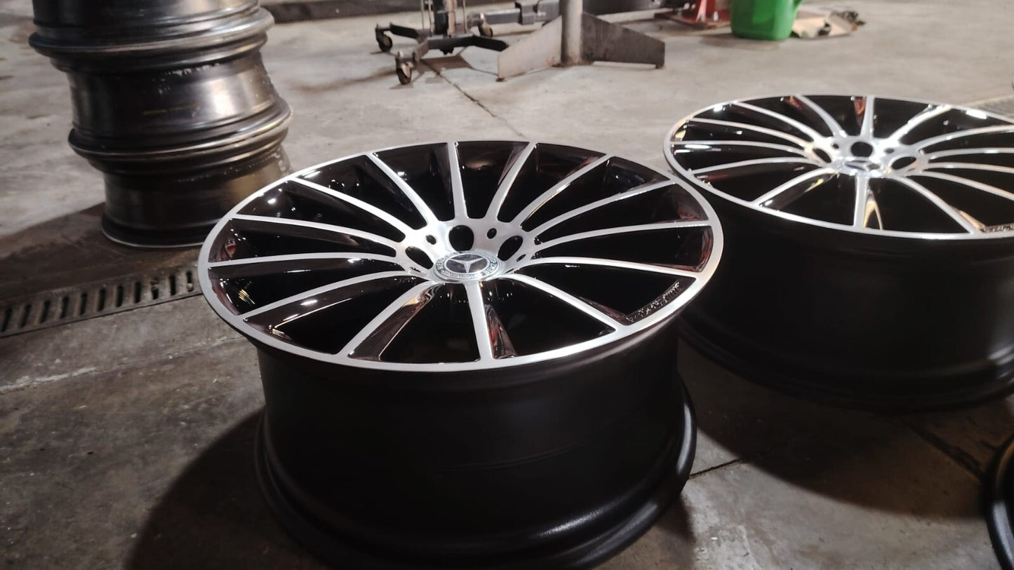 4 CERCHI IN LEGA ORIGINALI MERCEDES AMG X GLC DOPPIO CANALE RAGGIO 20