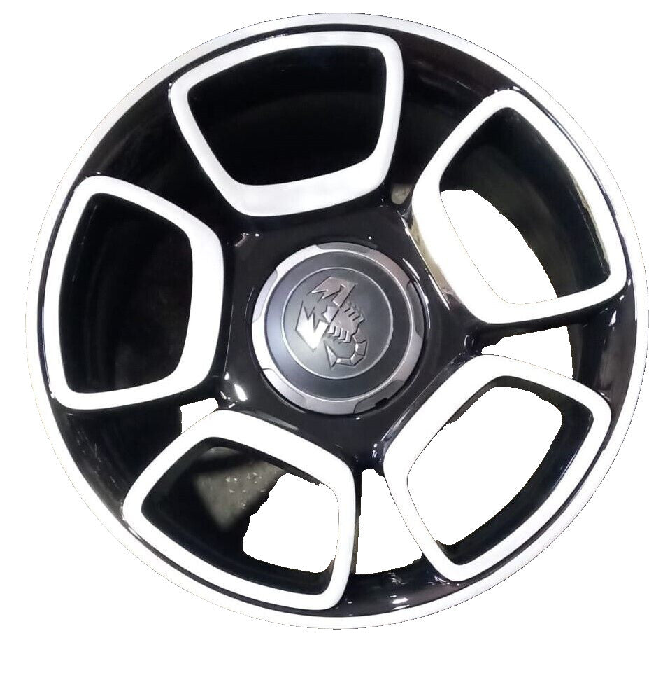 4 CERCHI 500 ABARTH IN LEGA ORIGINALI DA 17