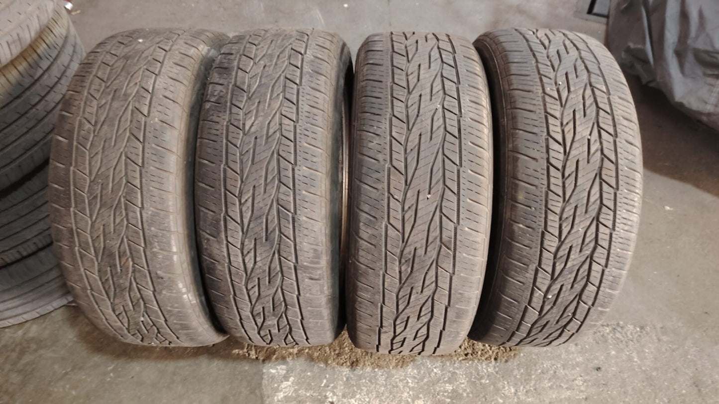 225/55 R18 Continental ContiCrossContact LX2 – 4 Stagioni DOT 2022 – Set completo