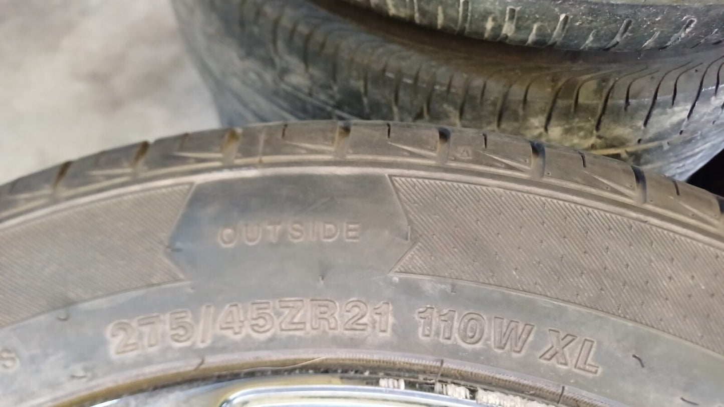 1 CERCHIO RANGE ROVER SPORT RAGGIO 21 COMPLETO
