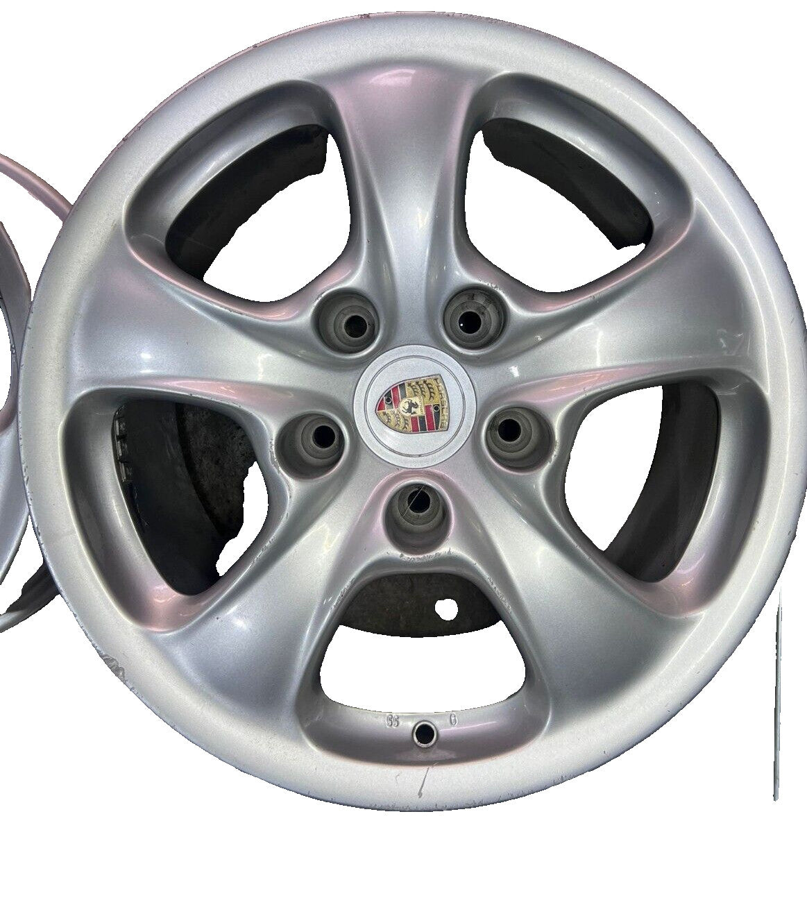 4 Cerchi in lega Porsche originali 911 996 9x17" 7 x17" (Carrera 4)