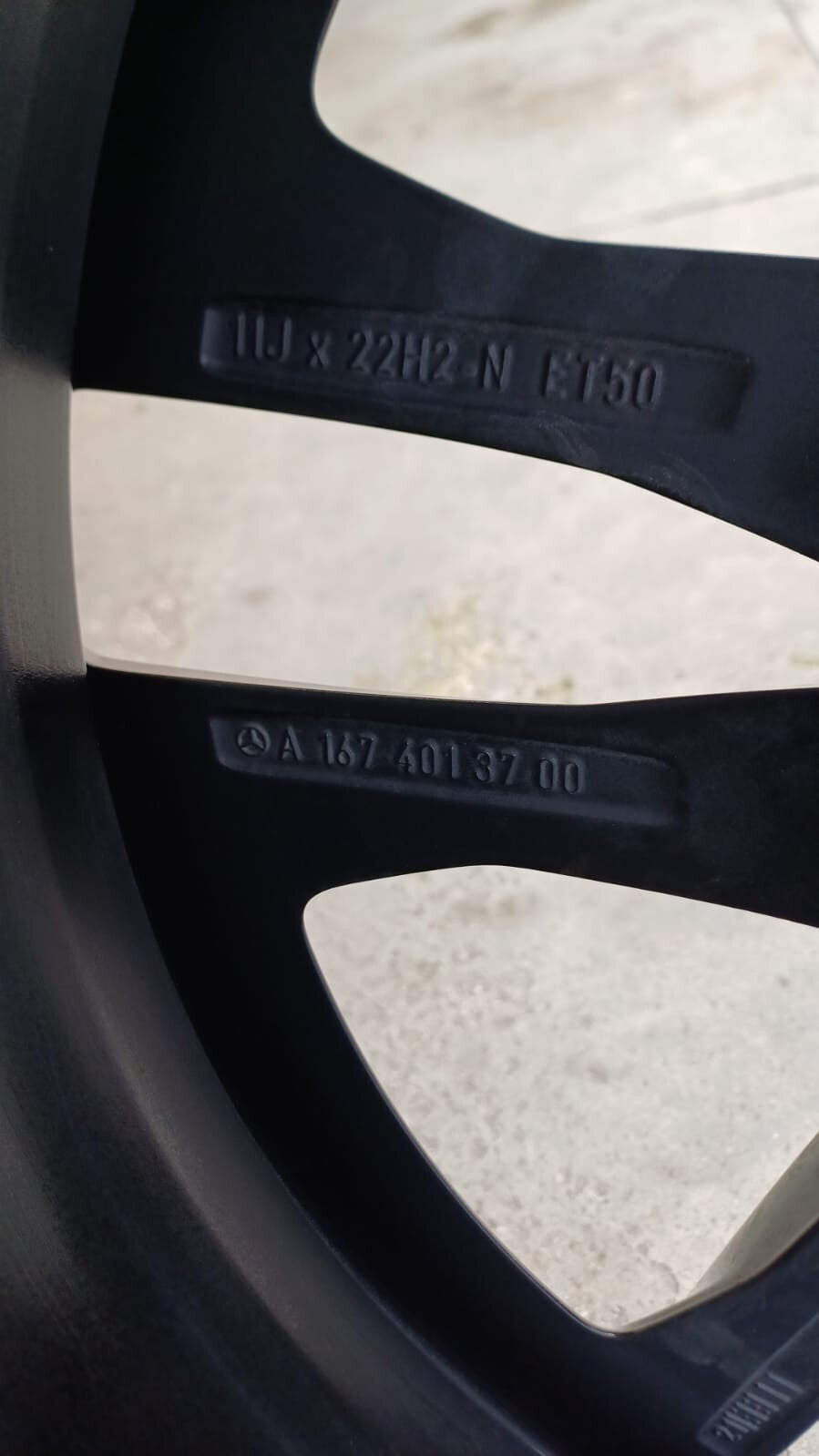 4 CERCHI IN LEGA ORIGINALI  MERCEDES AMG GLE DOPPIO CANALE RAGGIO 22