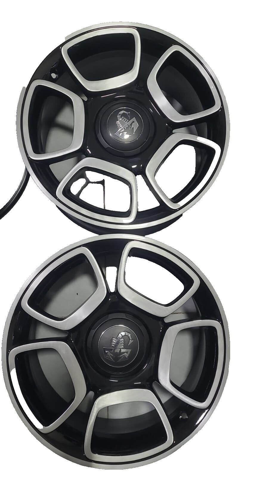 4 CERCHI 500 ABARTH IN LEGA ORIGINALI DA 17