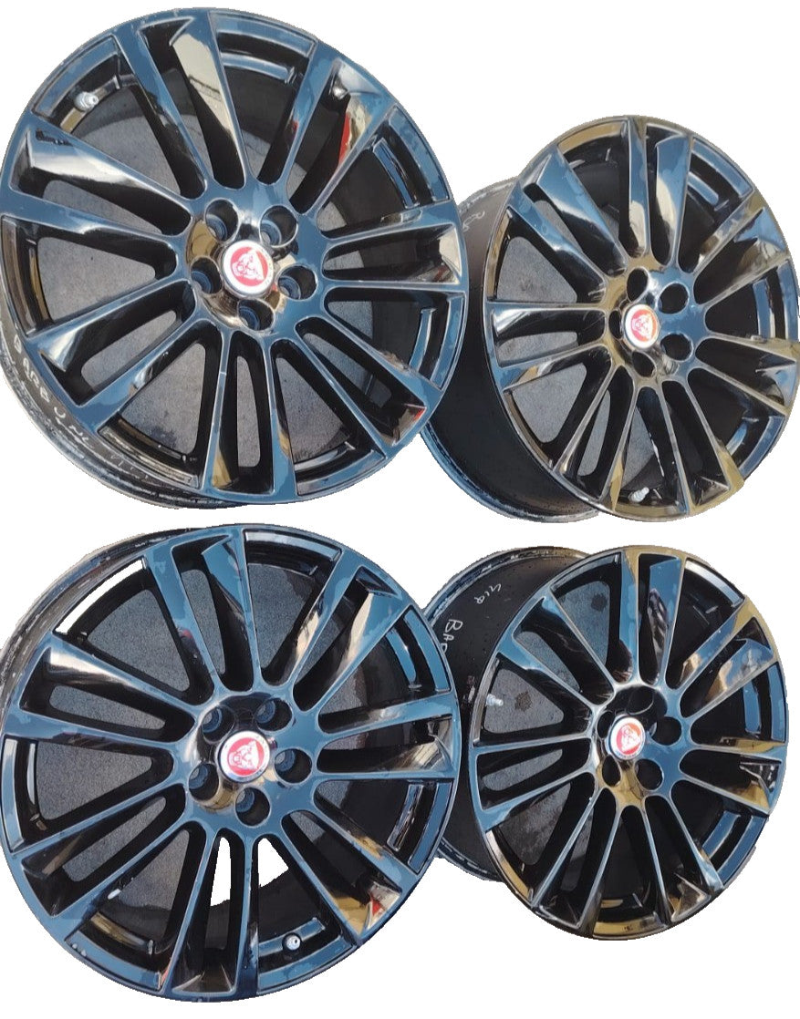 set 4 cerchi in lega originali Jaguar e-pace raggio 19 incluse valvole tpms