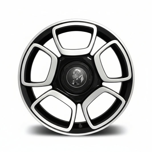 4 CERCHI 500 ABARTH IN LEGA ORIGINALI DA 17